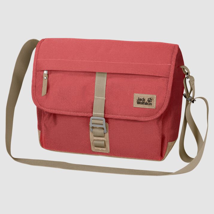 Bolso Hombro Jack Wolfskin Warwick Ave Mujer Coral Rojos Mexico-1241593